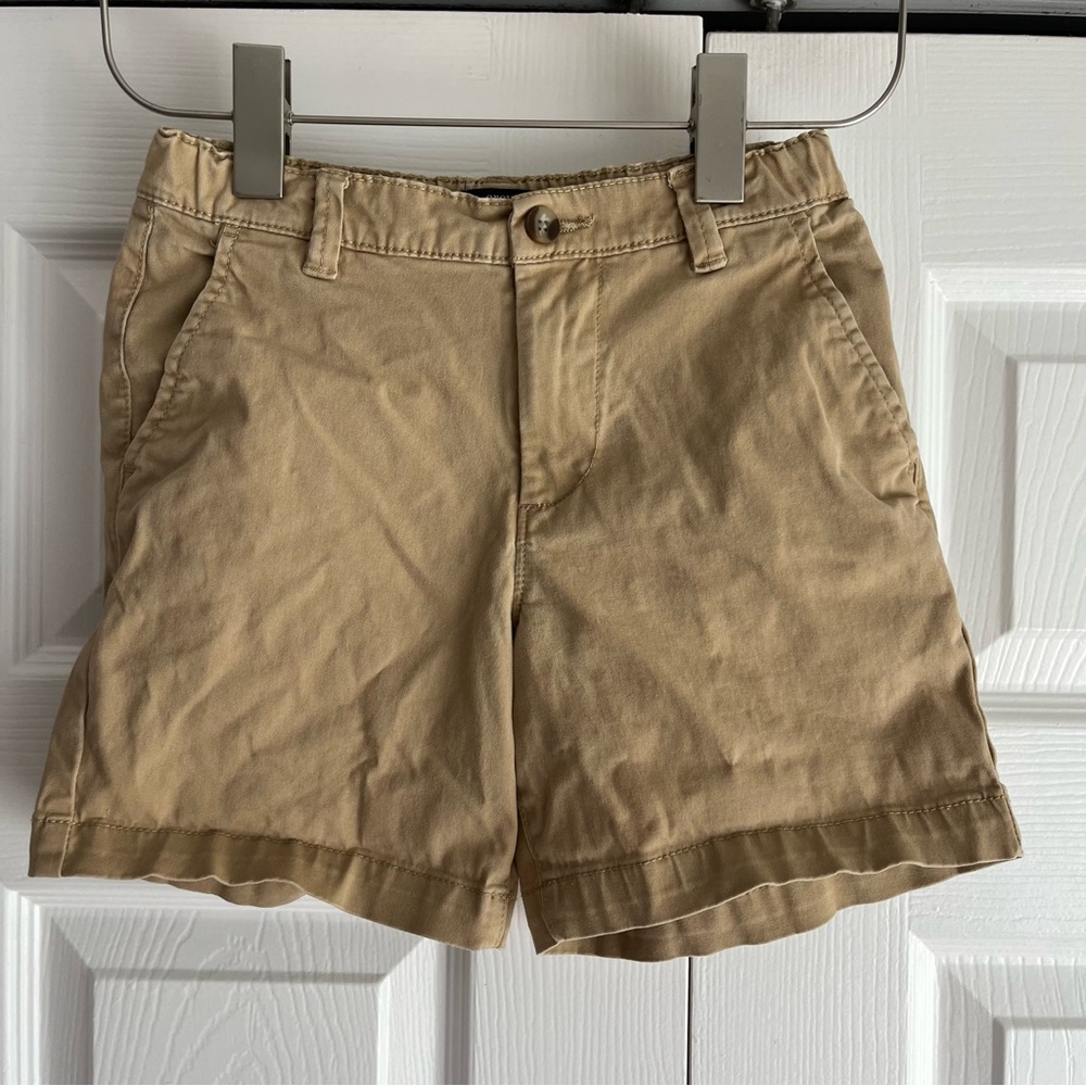 Boys Crown & Ivy khaki shorts
